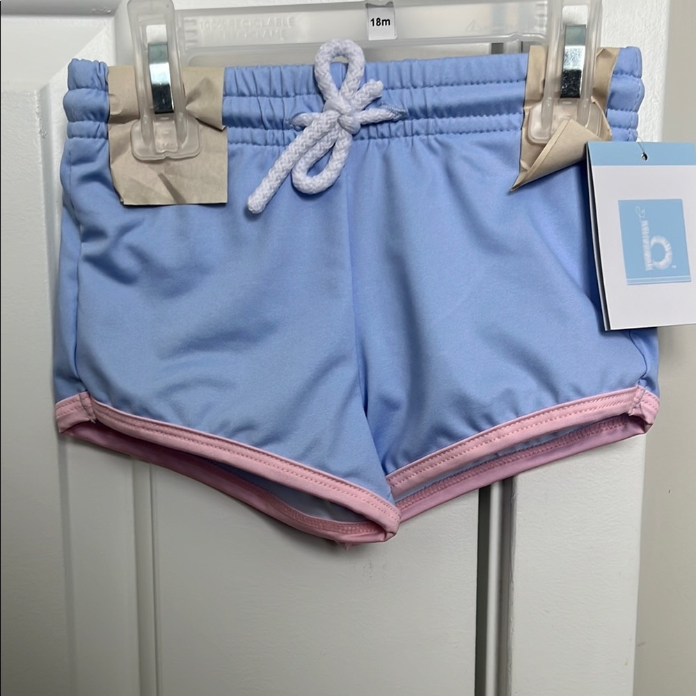 Blue and Pink Kids Shorts